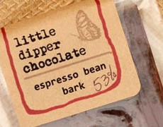 Little Dipper Chocolate Espresso Bean Bark